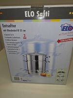 Entsafter ELO Safti, neu, Chromstahl