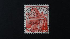 Vollstempel HUTTWIL 9.XII.38    25