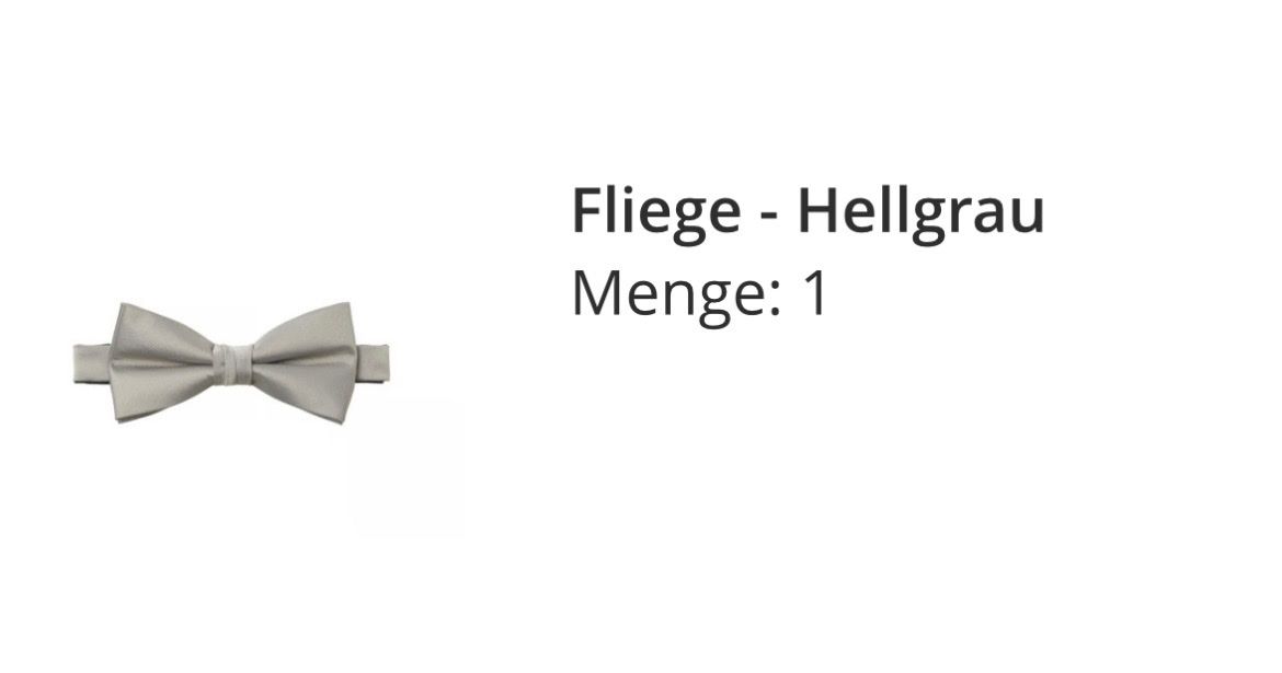 Camicie: Jack & Jones Fliege hellgrau One Size neu🩶 – Nuovo e nell'imballaggio originale da Sursee venduto da ramona0406 2