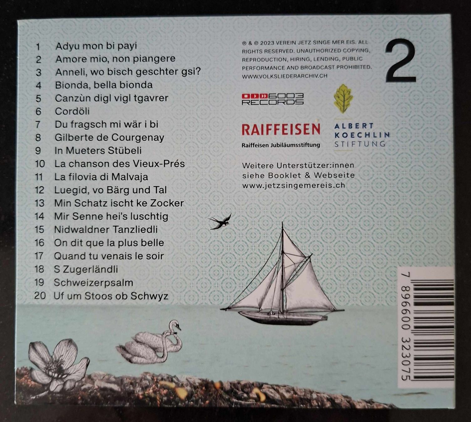 CDs: CD Jetzt singe mer eis 2 – Neuf (Voir description) à Seuzach par wie_c66v 1