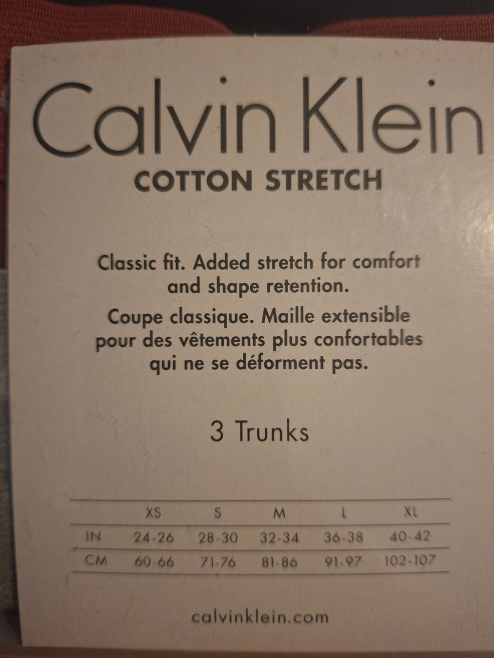 Calvin Klein Biancheria intima: Calvin Klein Trunks, Grösse M, 3er Pack Neuware – Nuovo e nell'imballaggio originale da Baden venduto da jcm_9dkf 2