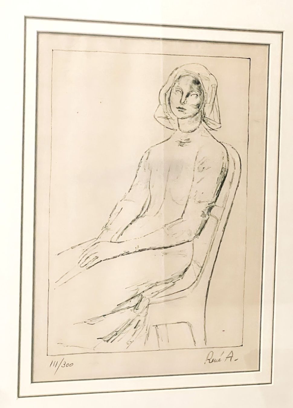 Grafica & Litografie: Lithographie René Auberjonois – Usato da Vétroz venduto da Chrisbad60