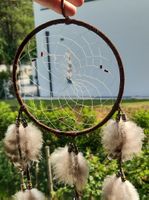 Dreamcatcher handmade natural feathers