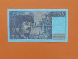 Billet 20 Francs Debussy, Banque de France