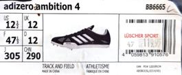 Adidas adizero ambition 4