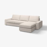 IKEA KIVIK 4er Sofa Tresund Hellbeige