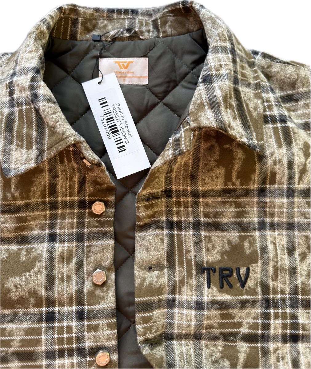 Trendt Vision Giacche: TRENDT VISION PADDED FLANNELJACKE – Nuovo e nell'imballaggio originale da Biberist venduto da Eliasm_18 1