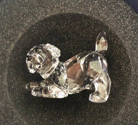 Swarovski Tutte le decorazioni: 2 chiots Swarovski – Nuovo e nell'imballaggio originale da Le Crêt-p-Semsales venduto da staglione69 3