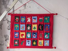 Adventskalender Stoff