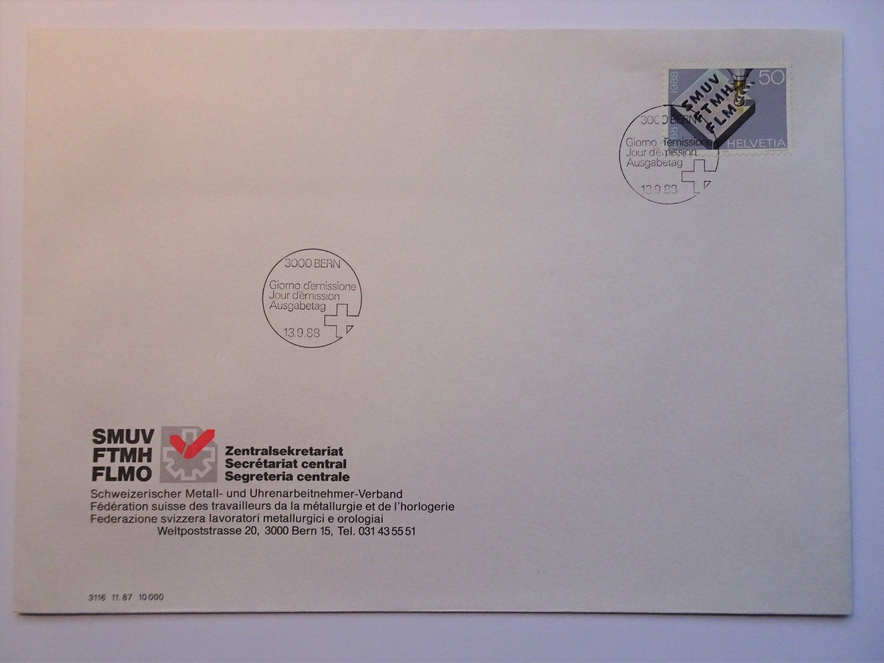 Tous les timbres: Grossbrief 1988 – Neuf (Voir description) à Aadorf par Chnorli-Furz
