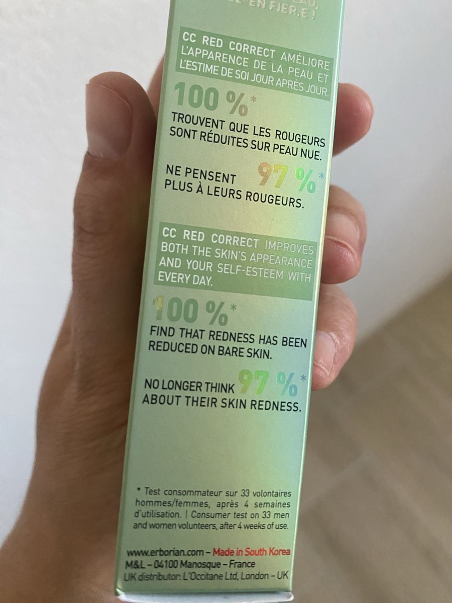Make-up: Erborian CC Red Correct SPF 25 crème correctrice 40ml neuf – Nuovo e nell'imballaggio originale da Delémont venduto da Emi-98 4