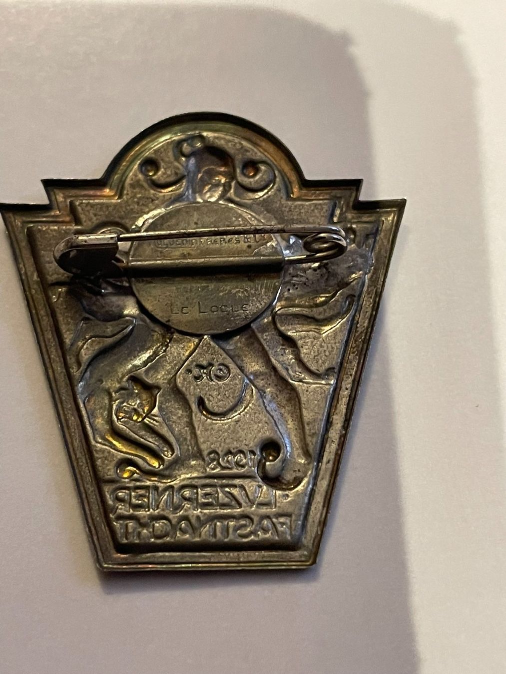 Plaquettes & Badges: Luzerner Fasnachtsplaketten 1928 – D'occasion à Aarburg par glaibasel57 1