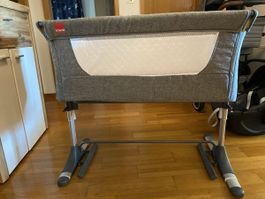 Beistellbett Schardt grau