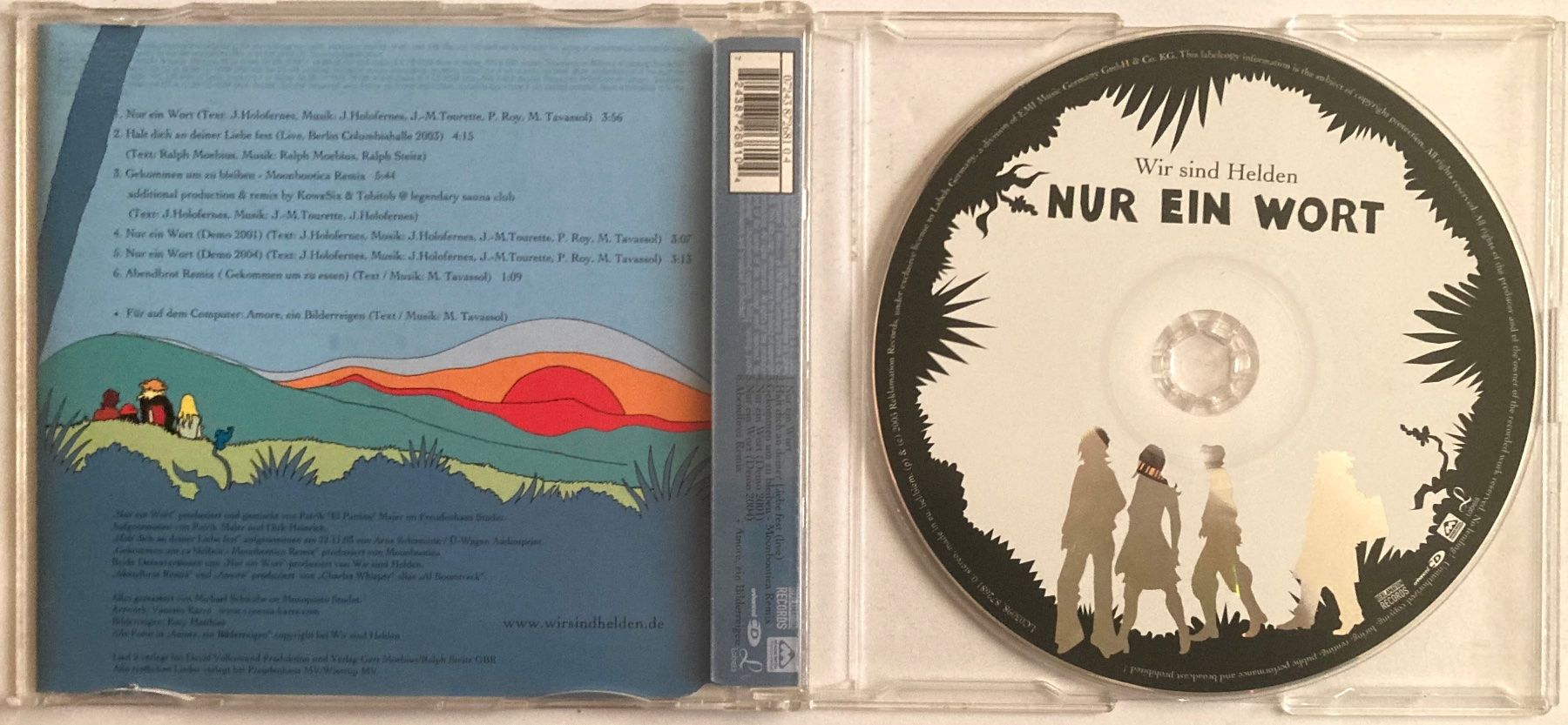 CDs: WIR SIND HELDEN - NUR EIN WORT – D'occasion à Poliez-Pittet par Newtown-Records 1