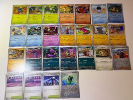 Pokemon Karten Destined Rivals Holo/Revers für Master set EN
