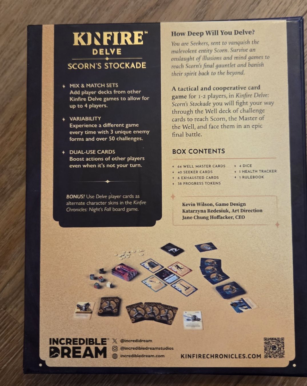 Giochi: Kinfire Delve Scorn's stockade – Nuovo (secondo la descrizione) da Brugg AG venduto da jade16 1