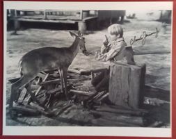Claude Jarman Jr. 1934-2025 Autogramm signiert Foto 20x25cm