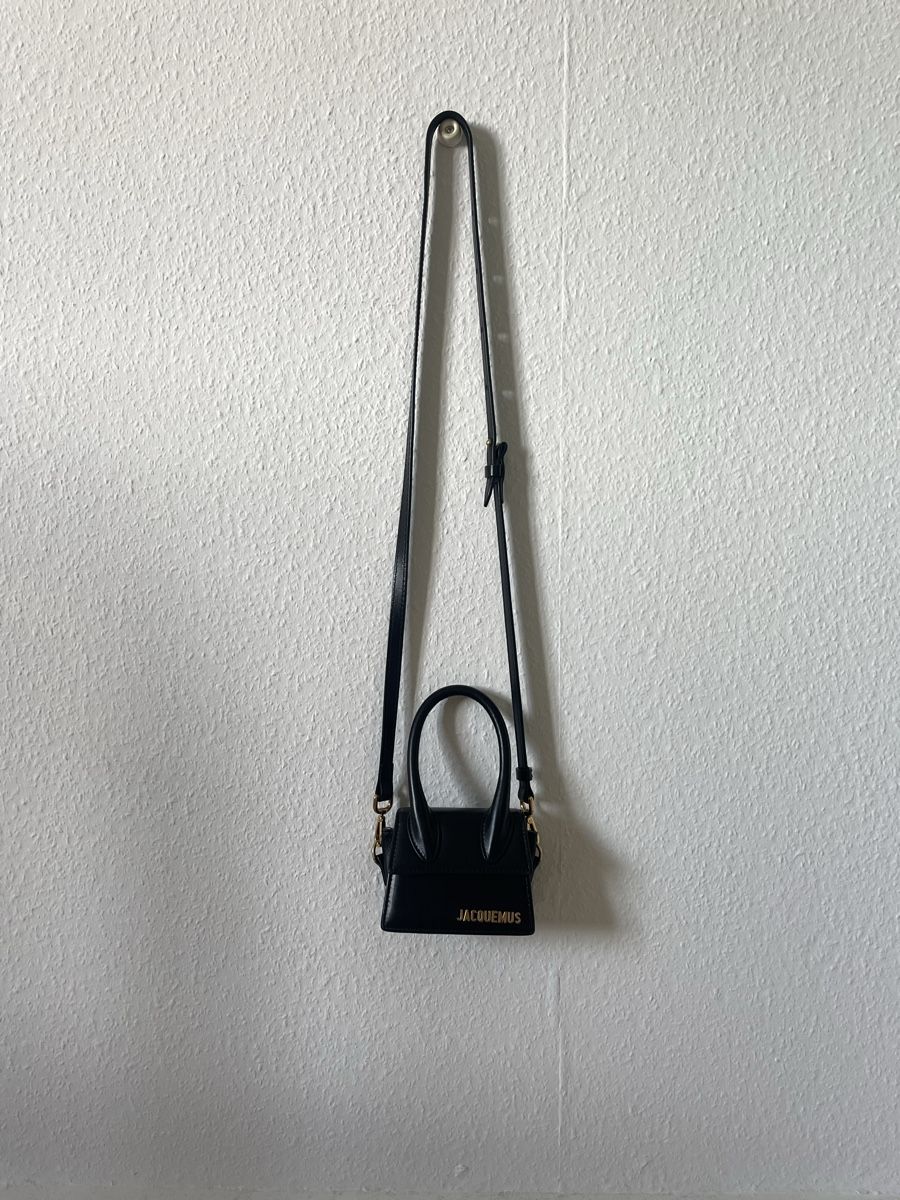 Jacquemus Borse: Jacquemus Le Chiquito Handtasche Schwarz Leder – Nuovo (secondo la descrizione) da Zürich venduto da geraldinebiene 2