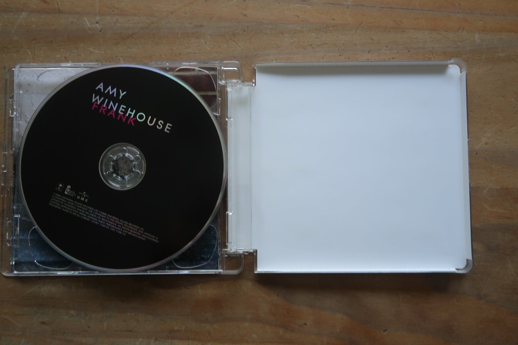 CD: AMY WINEHOUSE - FRANK - mit BONUS CD – Usato da Basel venduto da Patiscat 5