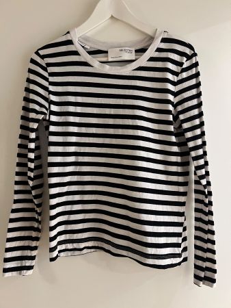 Selected Femme Shirt, gestreift, Langarm, Gr. XS