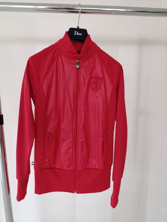 Ferrari Jacke PUMA Rot, Grösse XS für Damen.