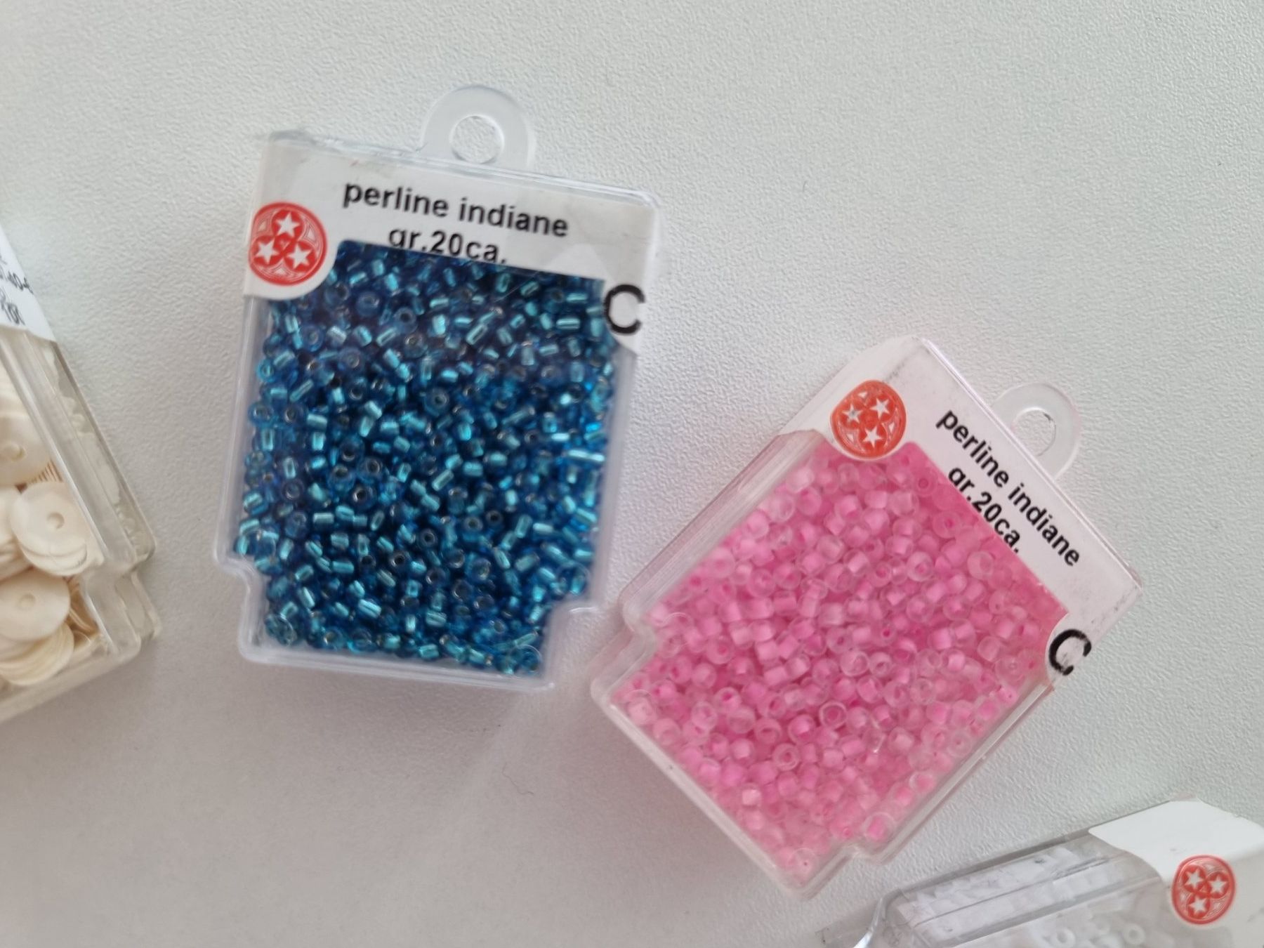 Perle (finte): Kit Perline e Paillettes Tre Stelle Vintage Mare – Nuovo e nell'imballaggio originale da Mels venduto da DACRI 4