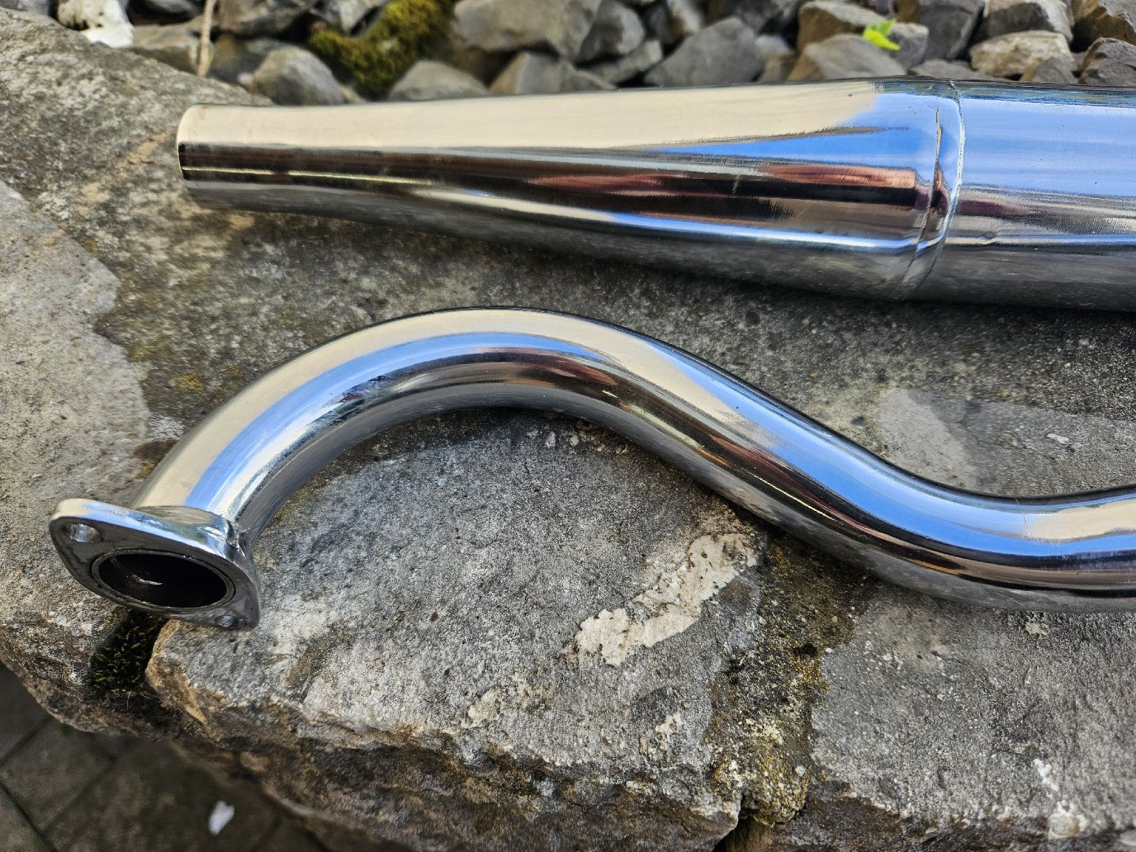 Puch Sistemi di scarico: Puch Sidepipe Auspuff – Usato da Grenchen venduto da sch_p6ll 2