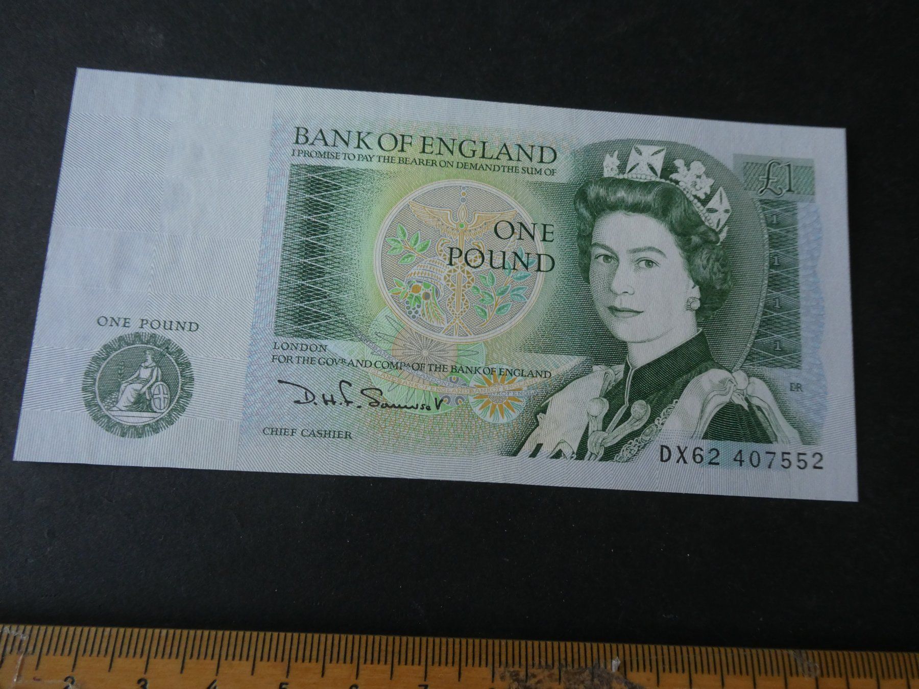 Banconote: Grossbritannien,  alter Geldschein  - ungefaltet – Usato da Hinterforst venduto da Rohusri