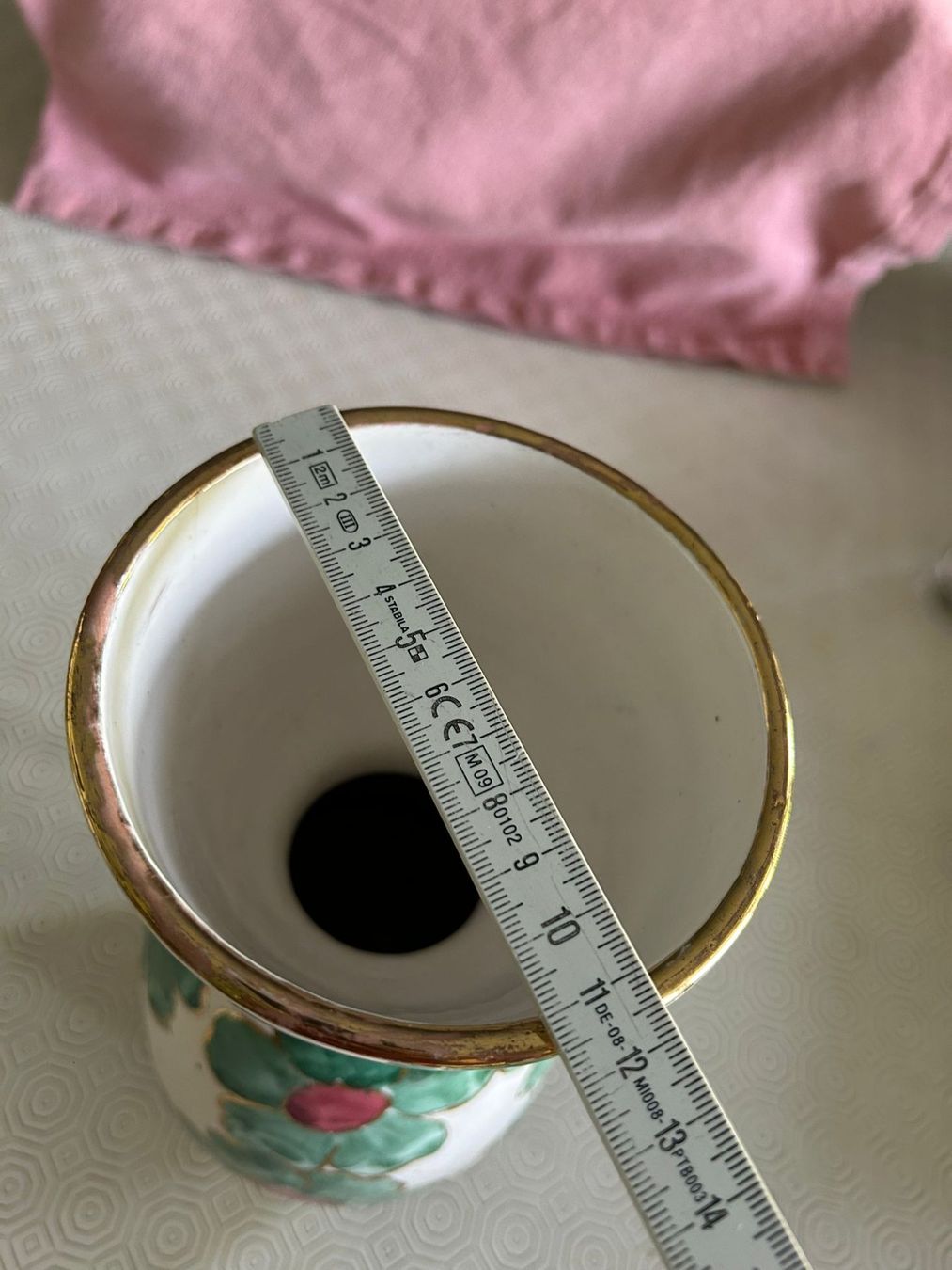 Vasi & Recipienti: Vaso fiorato Roma – Usato da Melano venduto da H-Sara 2