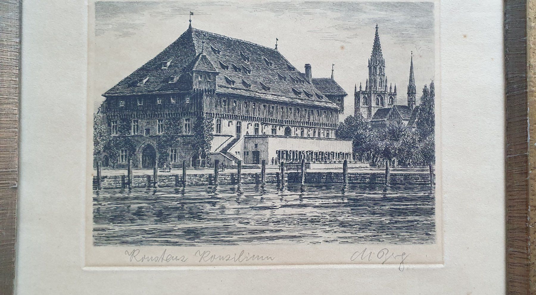 Foto & Immagini: Bild - Konstanz Konzil, Radierung – Usato da Kreuzlingen venduto da Rschweiz1 1