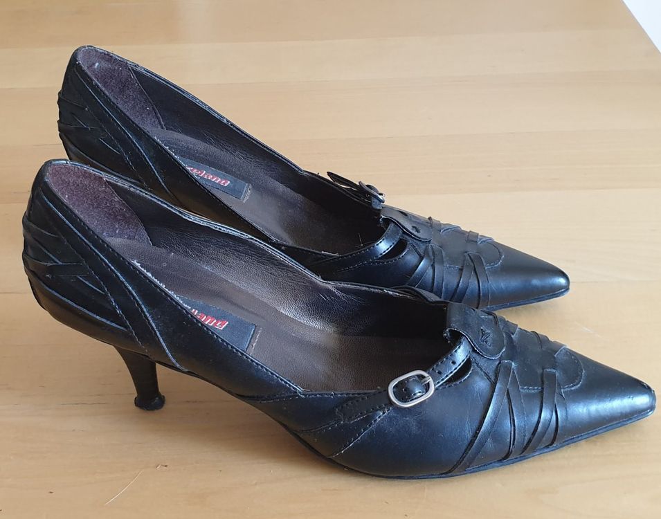 Escarpins IRO Pointure 39 - Cuir Noir, Talon Haut - Occasion