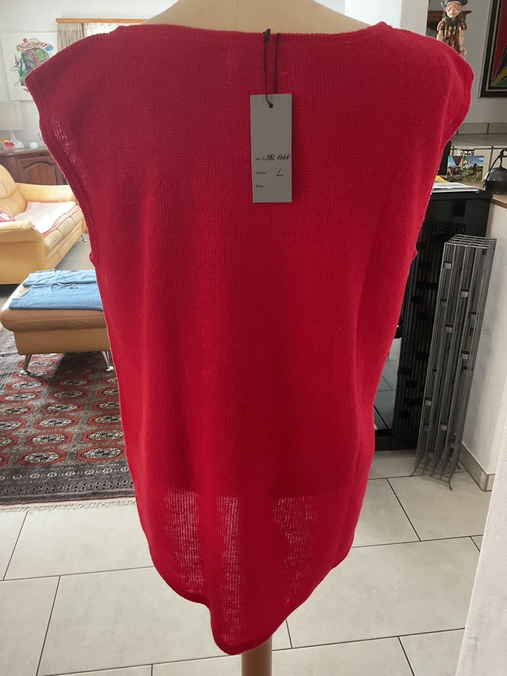 Maglioni & Felpe: Ärmelloser Linen Strick 🧶 Pullover Linara L – Nuovo (secondo la descrizione) da Wil ZH venduto da RiccardaWegmann 3