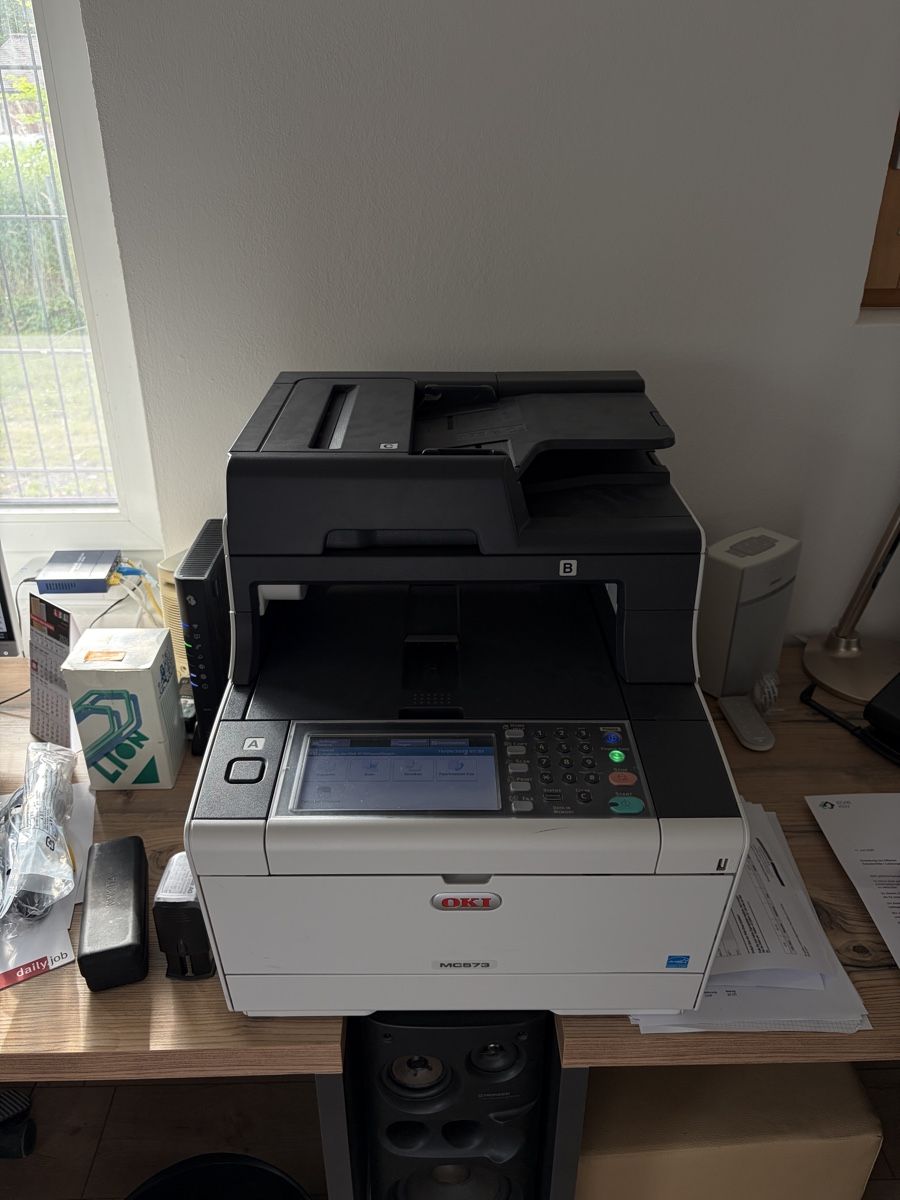 Oki Stampanti: OKI MC573 Multifunktionsdrucker  – Usato da Bösingen venduto da watchoutonflavio.