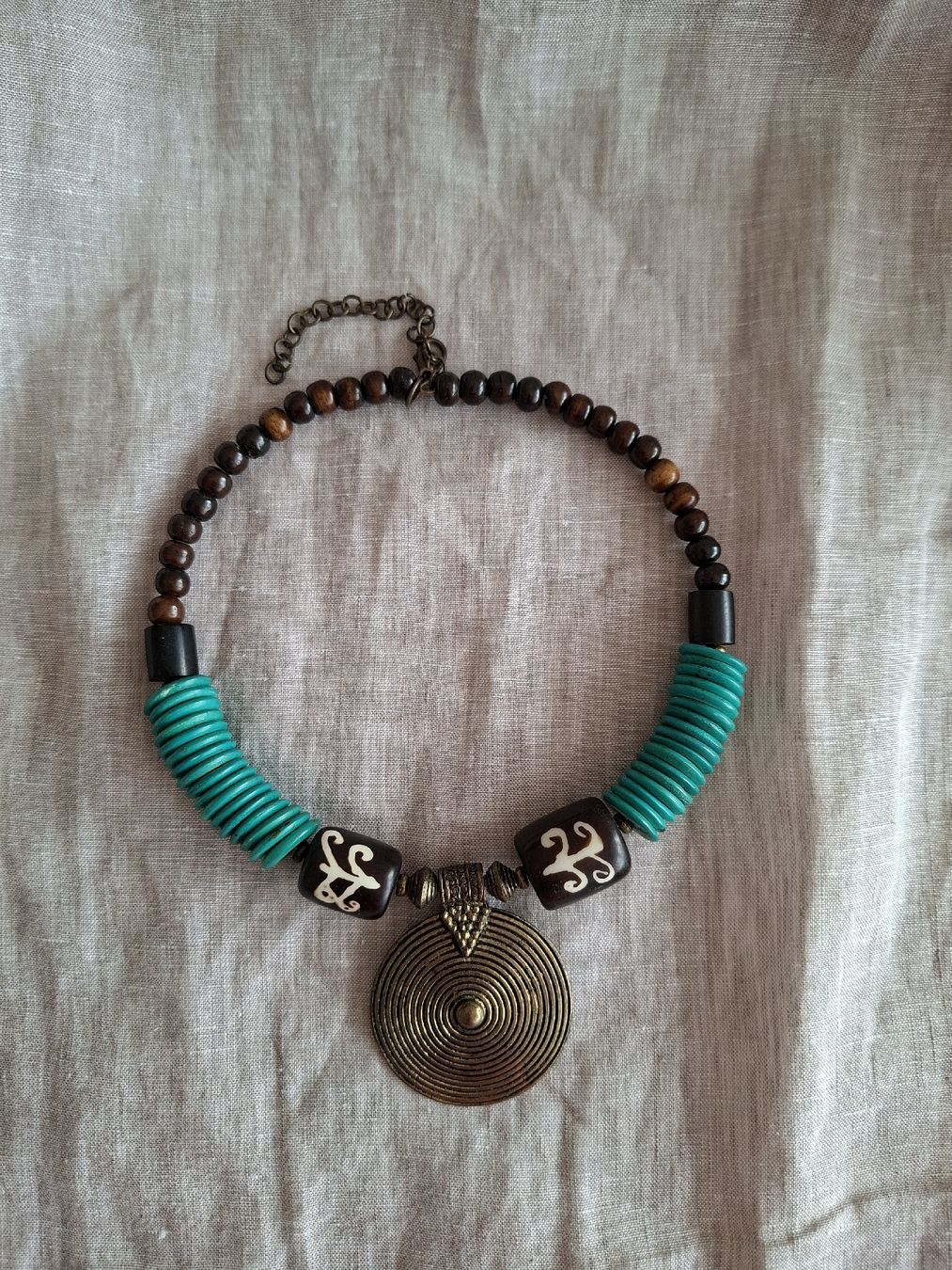 Ketten: Collier Ethnique - Statement Bohème Tribal – Neu (gemäss Beschreibung) aus Lutry von Sim_Sta