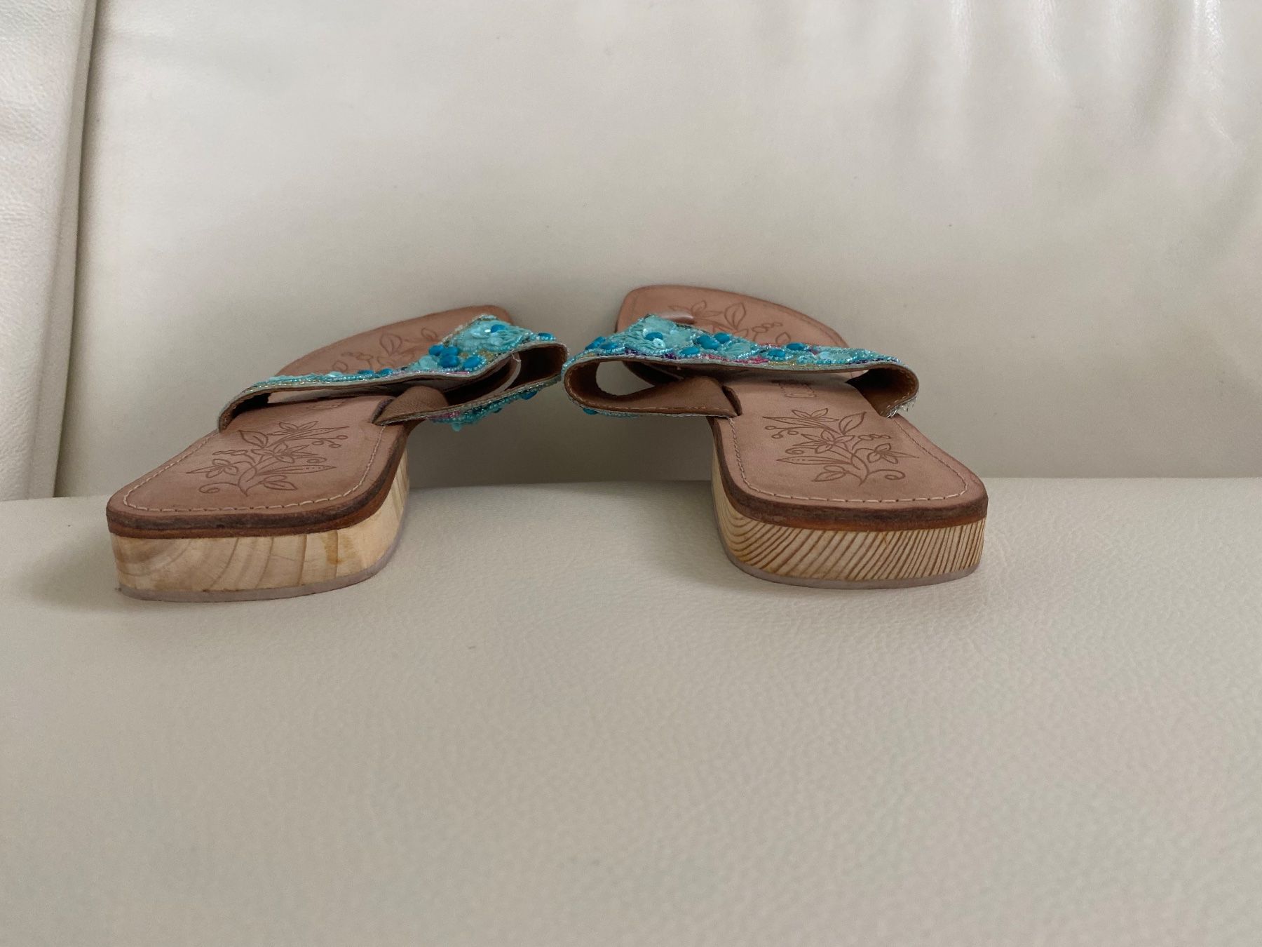 Cube Scarpe da donna: SUMMERTIME - stylische Flip-Flops mit Décor, türkis, 38 – Usato da Winkel venduto da ferrari2022 7
