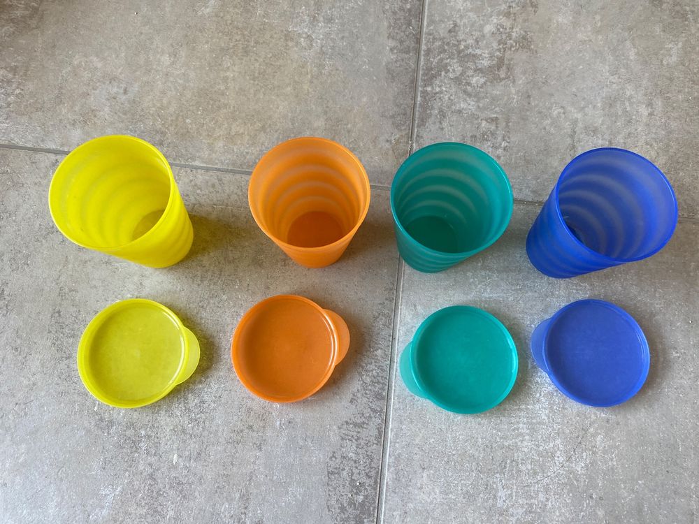 Tupperware Trinkbecher mit Deckel Kaufen auf Ricardo