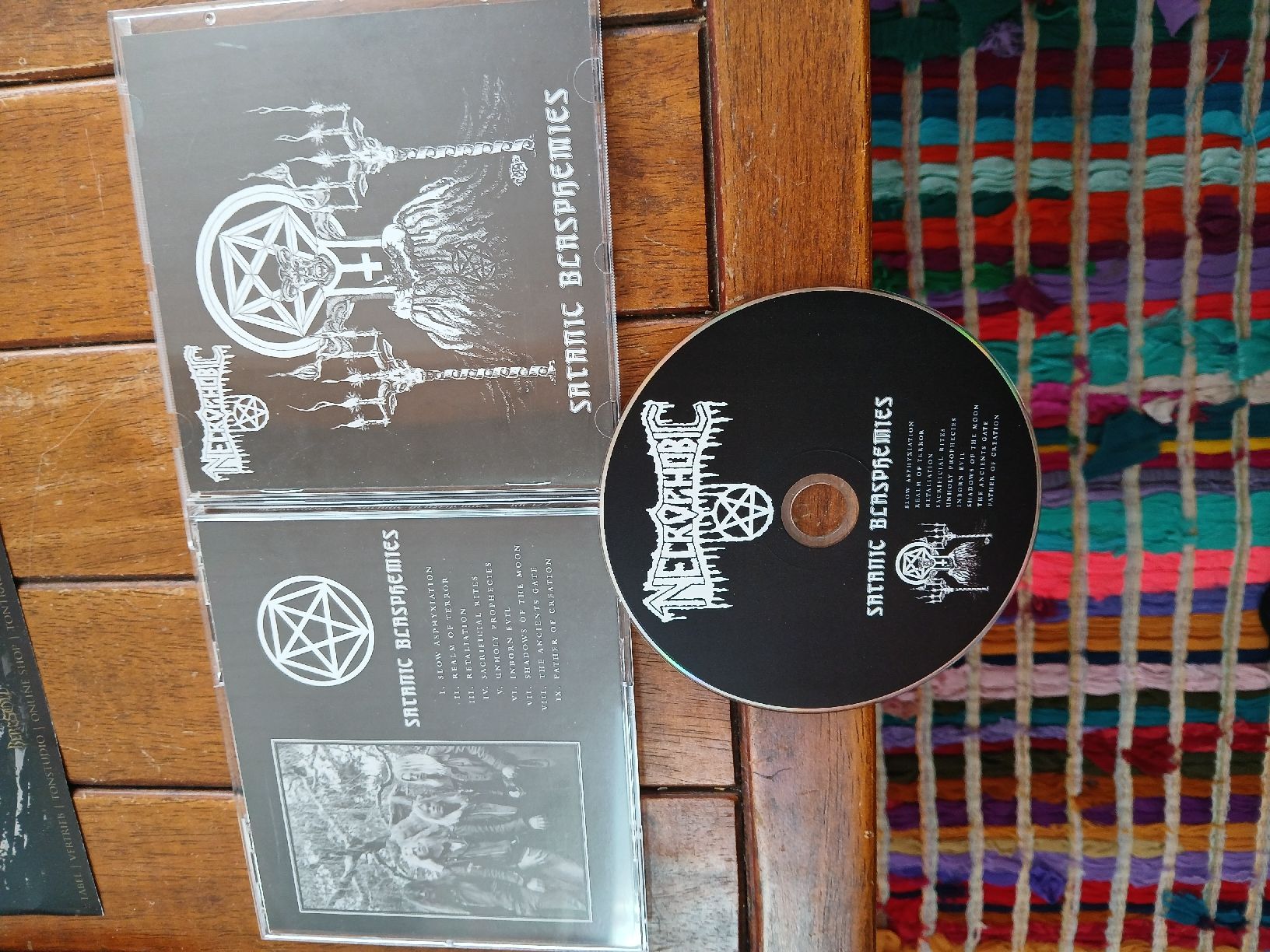 CD: Necrophobic- satanic... – Usato da St-Cergue venduto da VeganWarrior
