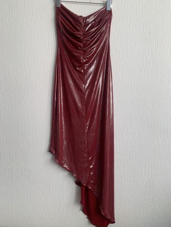 Fun party red ❤️👠shiny dress size S 