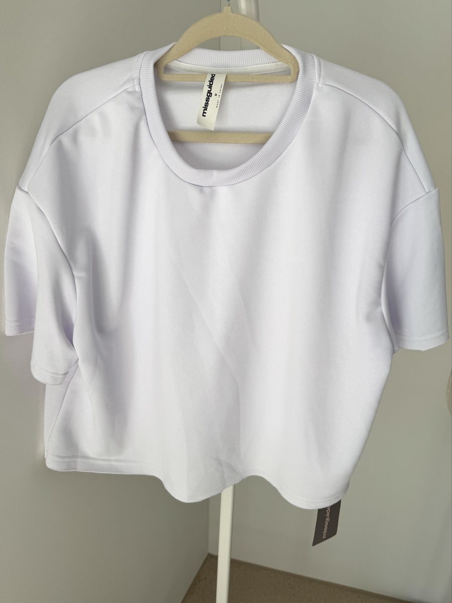 T-shirts: Missguided oversized white T-shirt – Neuf avec emballage d'origine à Zürich par di_archive