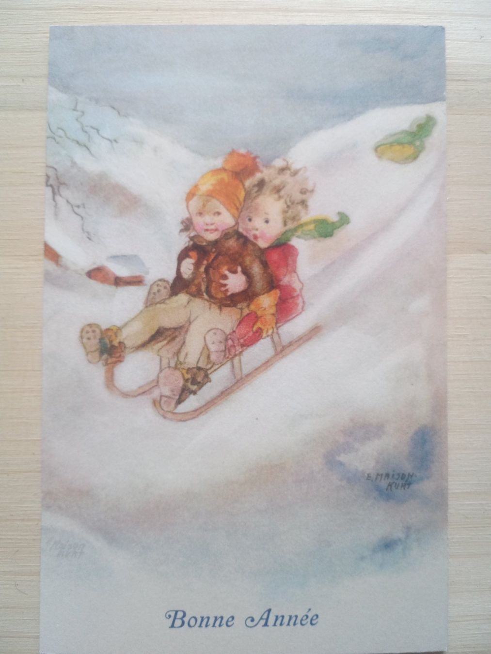 Karten: carte de vœux Bonne Année - neuve – Neu (gemäss Beschreibung) aus Sion von Stefan1938