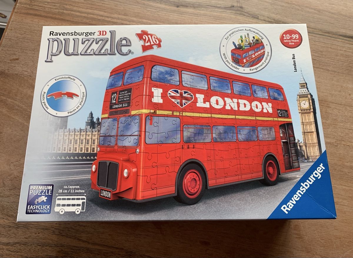 Ravensburger Puzzles: RAVENSBURGER 3D Puzzle London Bus – Gebraucht aus Winterthur von amapola 8