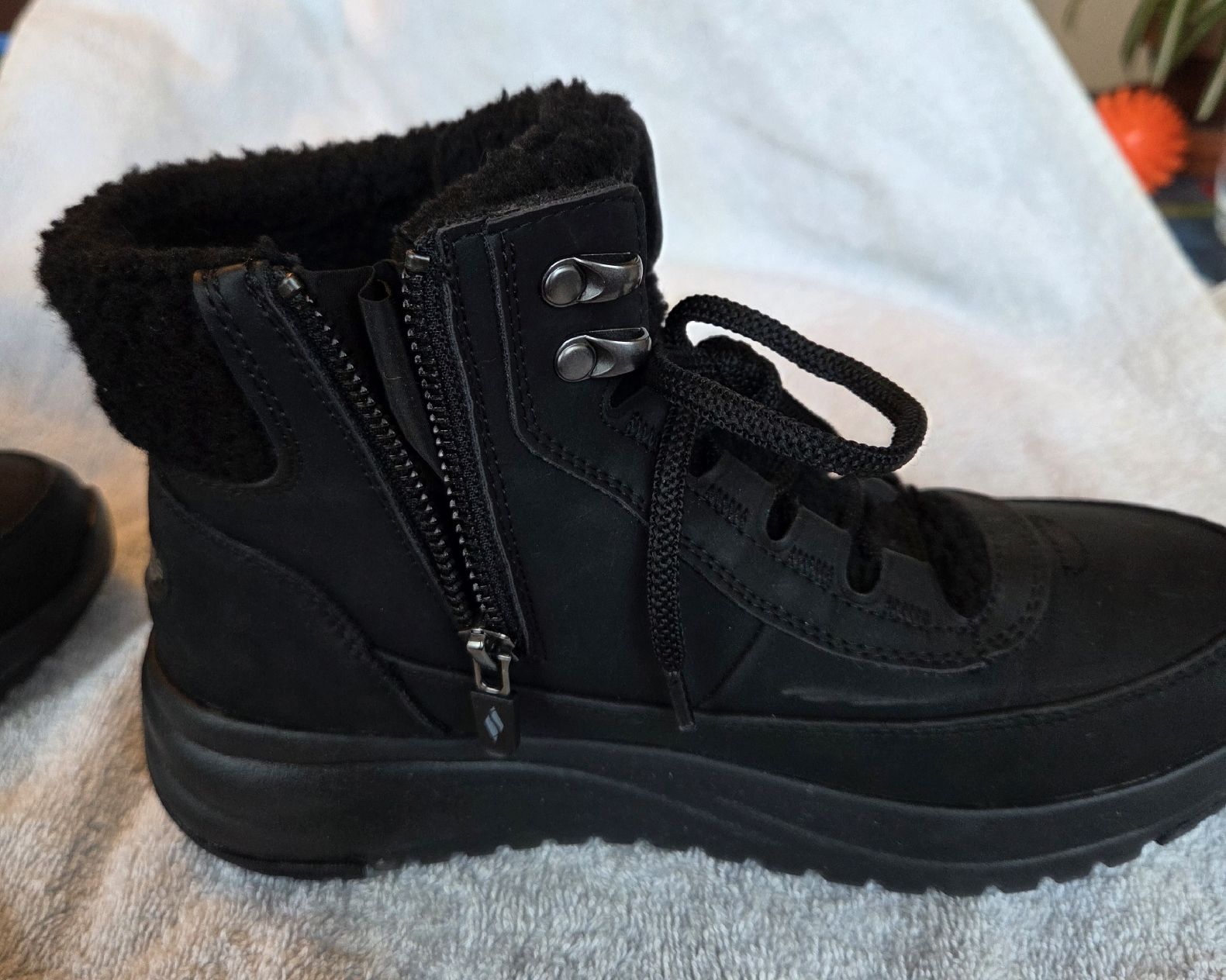 Skechers Scarpe da donna: Skechers Winterschuhe, Gr.37, Schwarz – Nuovo (secondo la descrizione) da Biel/Bienne venduto da lauchhammer100 2
