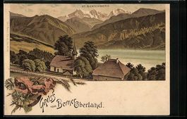 Litho St. Beatenberg, Partie am Ortsrand