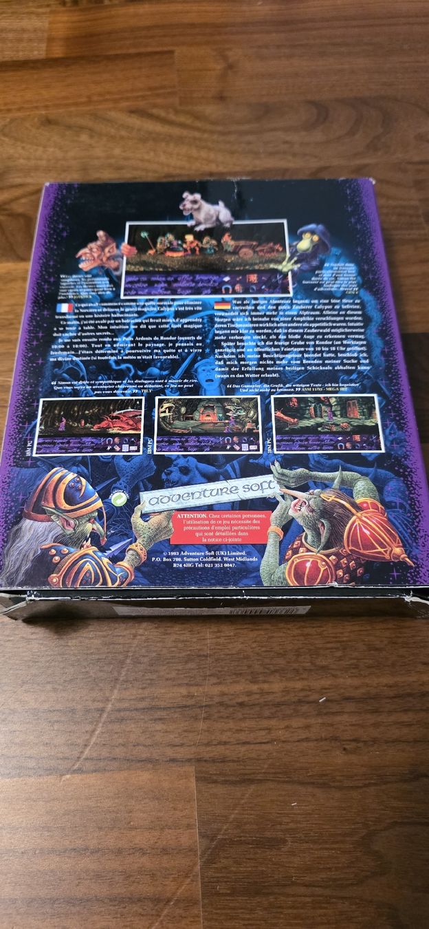 Giochi: Simon the Sorcerer Big Box PC 3.5" Disketten – Usato da Jona venduto da AntonioSposito 3