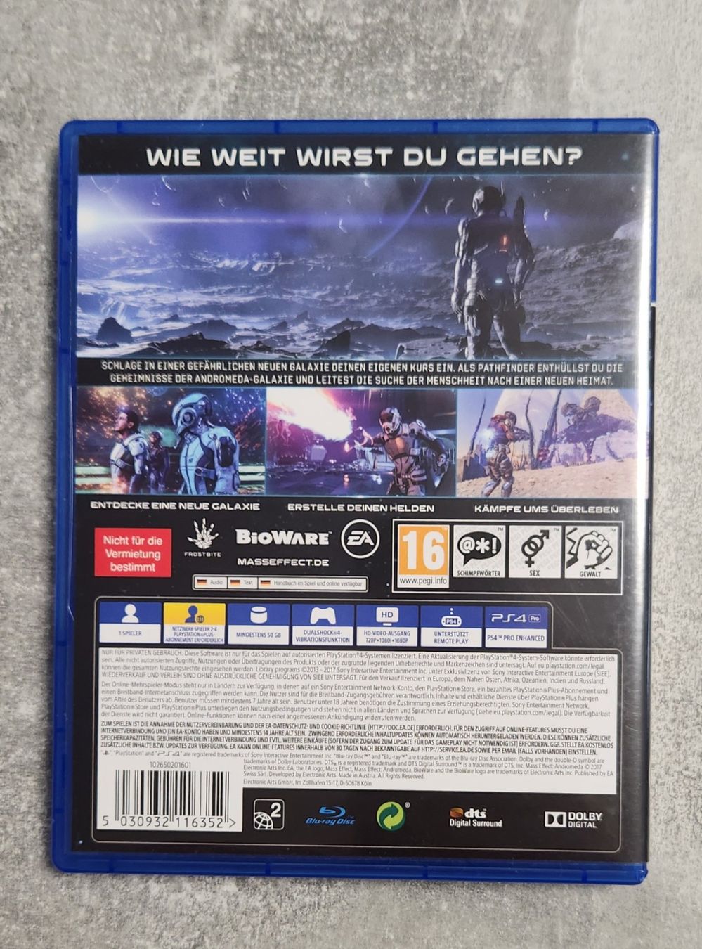Giochi: Mass Effect Andromeda PS4 Top Zustand – Usato da Brittnau venduto da AkimaJukato 1