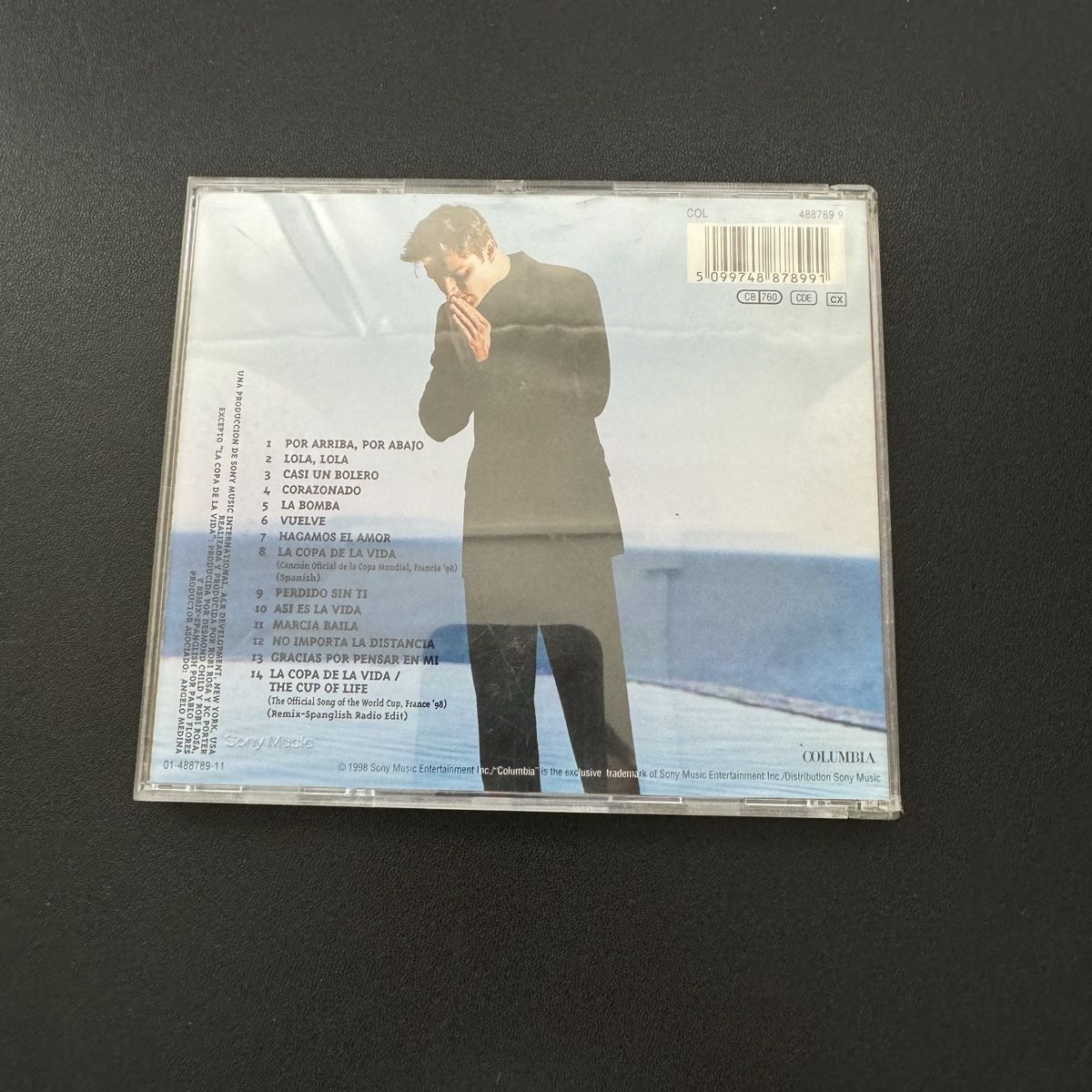CD: Ricky Martin – Usato da Zürich venduto da Aesti 1