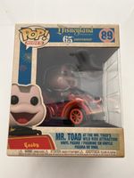 Funko pop Disney 65 anniversaire Disneyland Mr Toad
