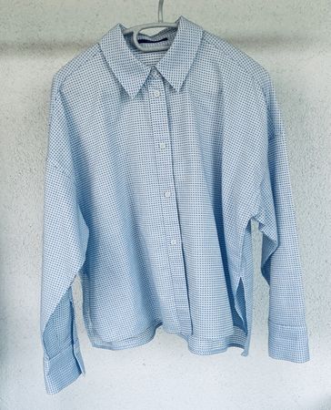 Bluse „Someday“ hellblau weiss gesprenkelt, neuwertig.