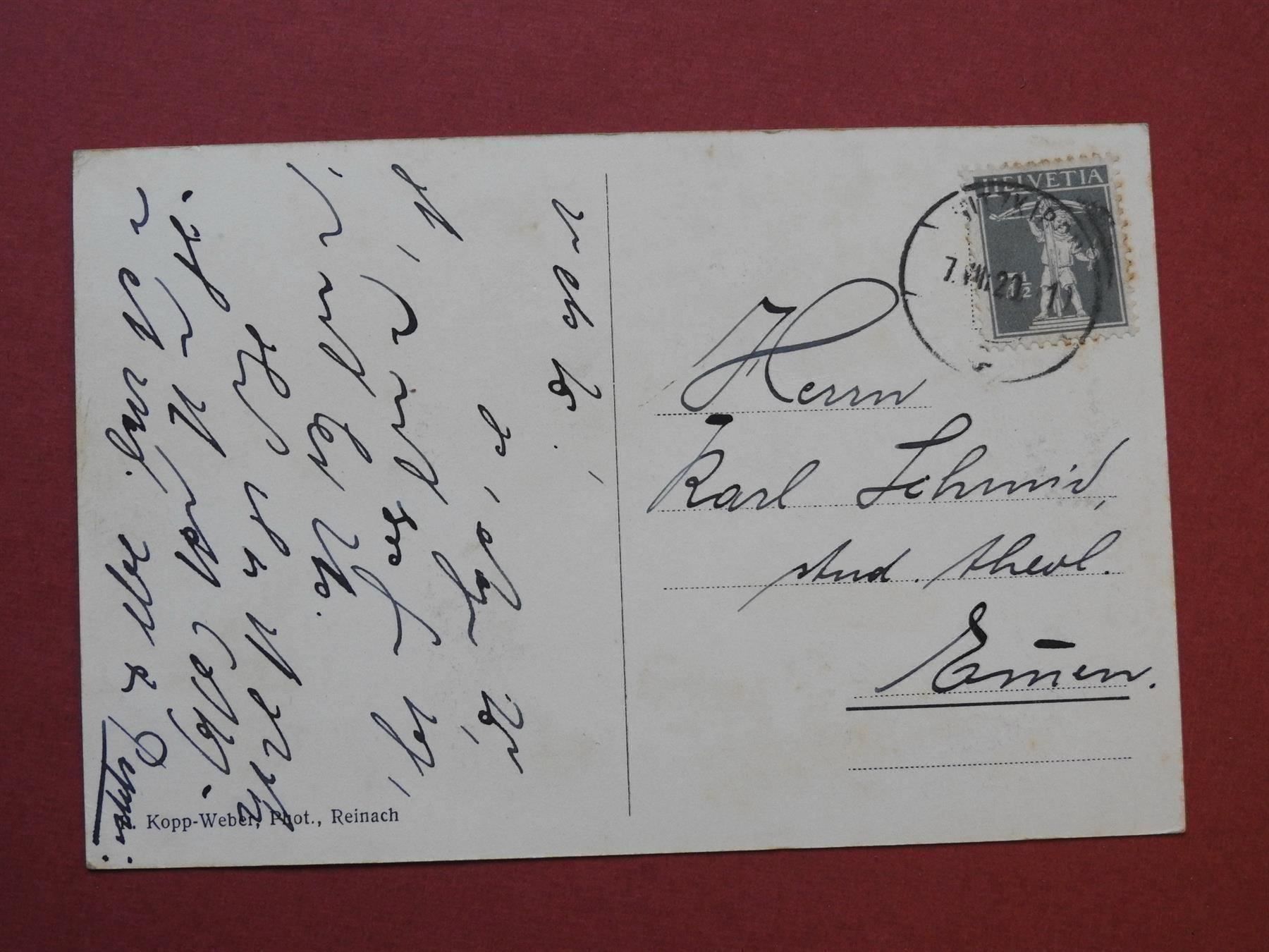 Cartoline postali: Hitzkich LU, belebt ! – Usato da Rain venduto da 999-800-K 1