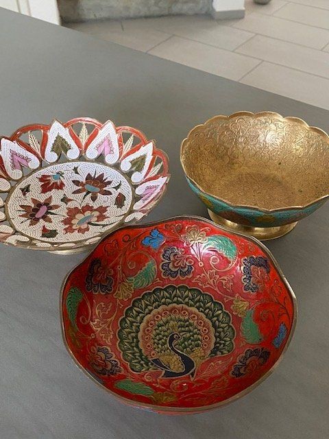 Alle Dekorationen: 3 orientalische Vintage Messingschalen – Gebraucht aus Wiesendangen von EnricaL 1